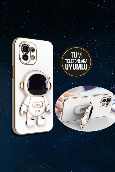 Astronot Telefon Tutucu  Tüm Telefonlara Uyumlu Yapışkanlı